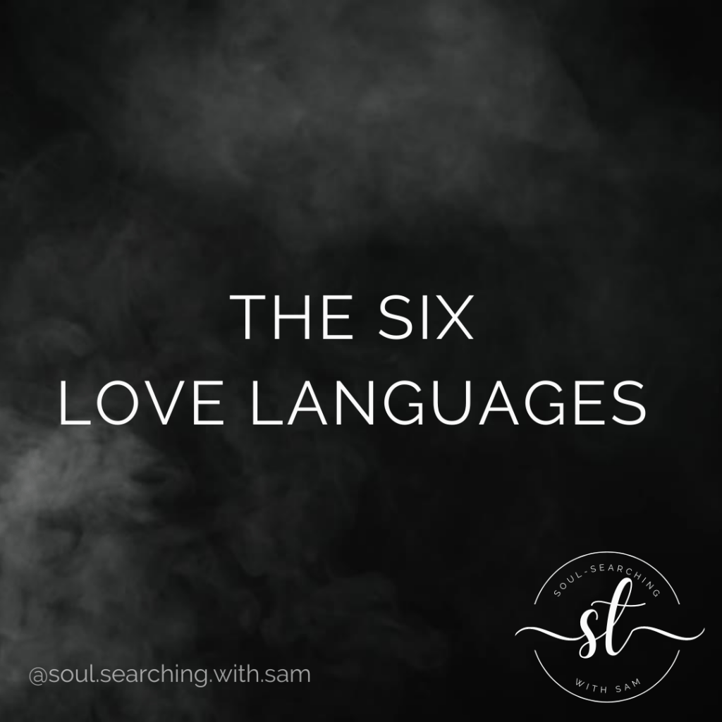 The Six Love Languages - Sam Taylor